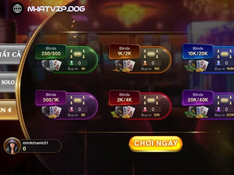 Chơi vui có trách nhiệm cùng Poker Nhatvip