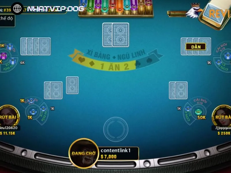 Chơi xì dách tốc độ cao cùng Nhatvip