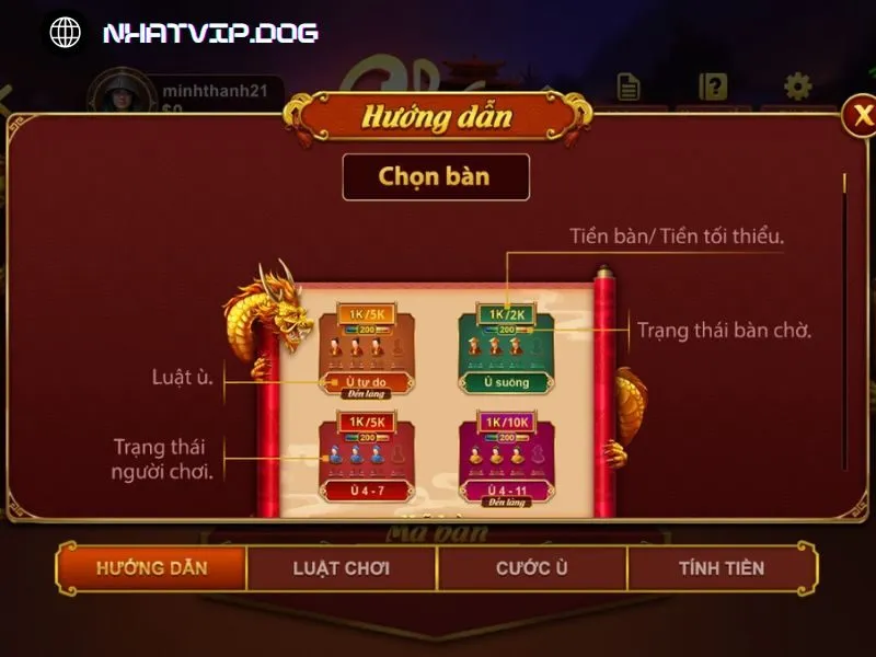 Đa dạng kiểu đánh chắn hay với Nhatvip