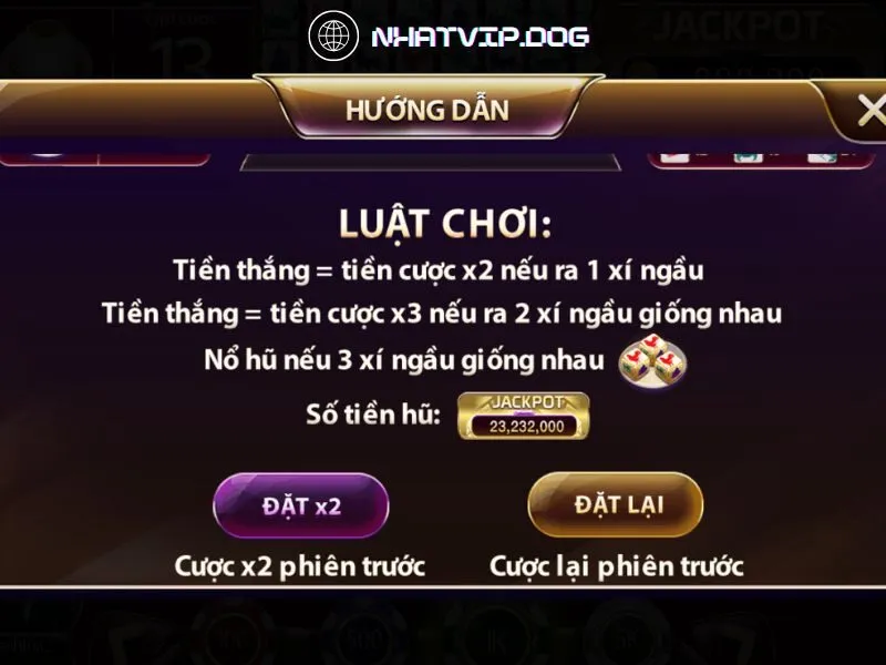 Luật chơi bầu cua Nhatvip quy định chung