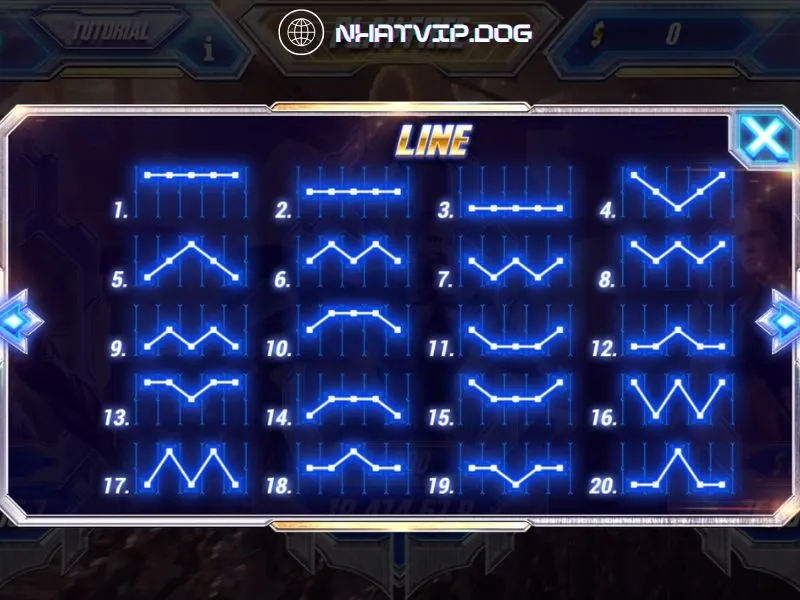 Quy định các line thưởng trong Avengers Nhatvip