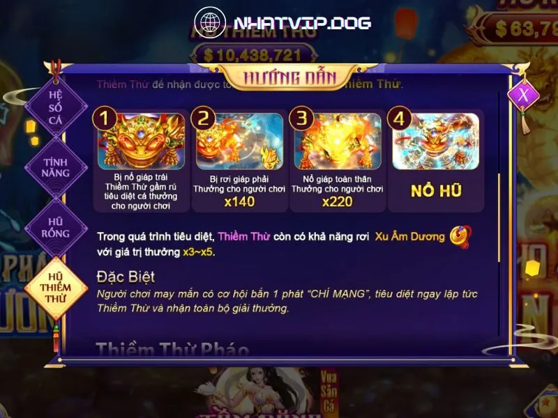 Quy định thưởng hũ thiềm thừ