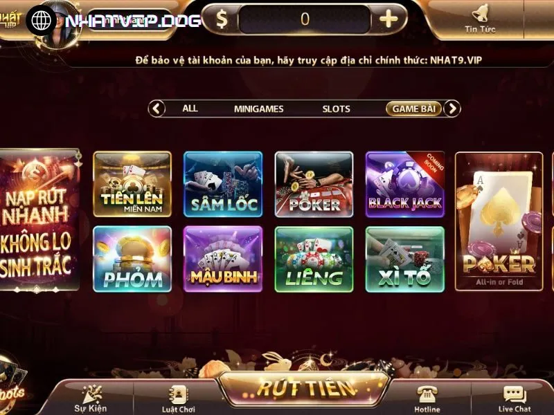 Sâm lốc là game bài giải trí chiến thuật được yêu thích