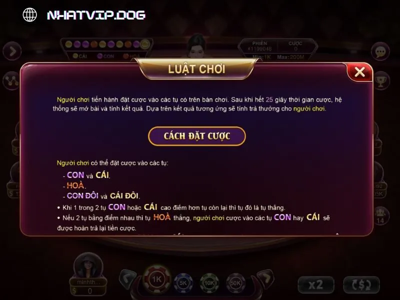 Tham khảo luật chơi bài Baccarat kim tài